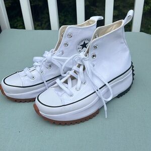 Converse Cold Fusion Run Star Hike Sneakers white size 5 men/ 6.5 women